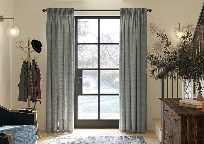 Pescara Voile, Slate - Made to Measure Curtains - Image 3